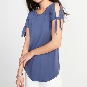 Old Navy Tie Sleeve Top XXL